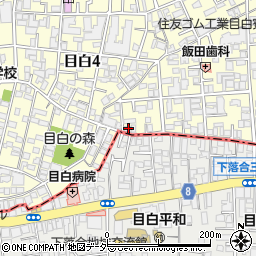 東京都豊島区目白4丁目3-6周辺の地図