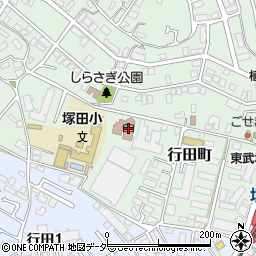 船橋市塚田公民館図書室周辺の地図