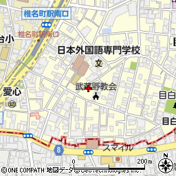 東京都豊島区目白5丁目16-10周辺の地図