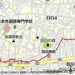東京都豊島区目白4丁目10-8周辺の地図