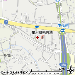 東京都あきる野市下代継22-3周辺の地図