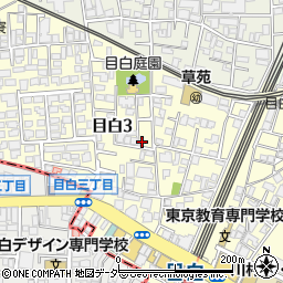 東京都豊島区目白3丁目19-2周辺の地図