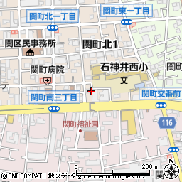 クリオ武蔵関壱番館周辺の地図