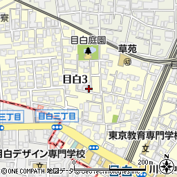 東京都豊島区目白3丁目20-1周辺の地図