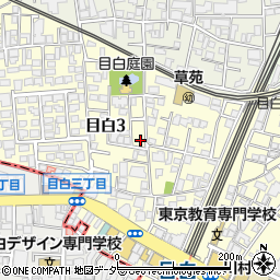 東京都豊島区目白3丁目19-16周辺の地図