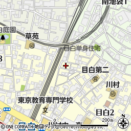 東京都豊島区目白2丁目29周辺の地図