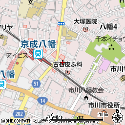 田崎クリニック周辺の地図