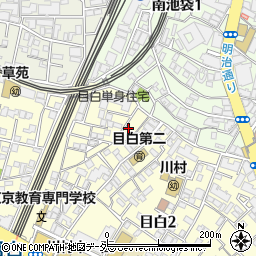 東京都豊島区目白2丁目26-4周辺の地図