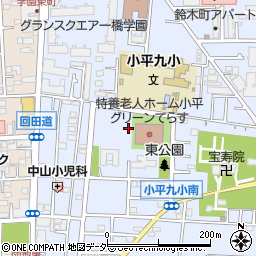 自衛隊鈴木町官舎周辺の地図