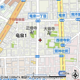 訪問介護ライフケア台東周辺の地図