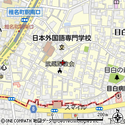 東京都豊島区目白5丁目16周辺の地図