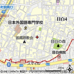 東京都豊島区目白5丁目15周辺の地図