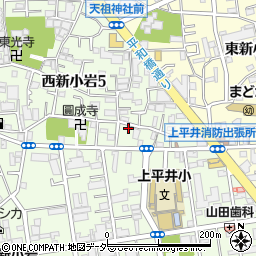 東京都葛飾区西新小岩5丁目30-5周辺の地図