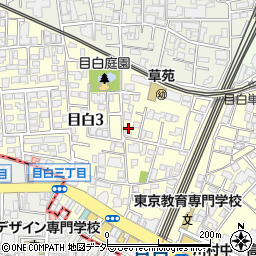 東京都豊島区目白3丁目18-4周辺の地図