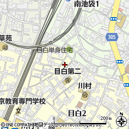 東京都豊島区目白2丁目26周辺の地図
