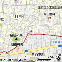 東京都豊島区目白4丁目3-7周辺の地図