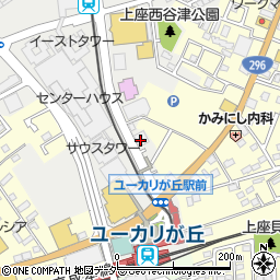 千葉銀行ユーカリが丘支店周辺の地図
