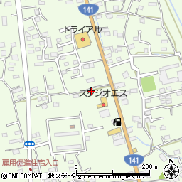 山梨県韮崎市藤井町北下條1497周辺の地図