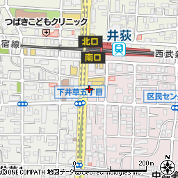 井荻・チャイナスクエア周辺の地図