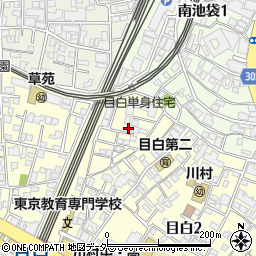 東京都豊島区目白2丁目27-5周辺の地図