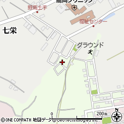 千葉県富里市立沢1084周辺の地図