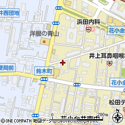 シティ花小金井周辺の地図