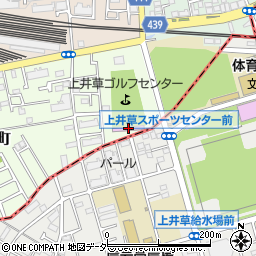 上井草ゴルフセンター周辺の地図