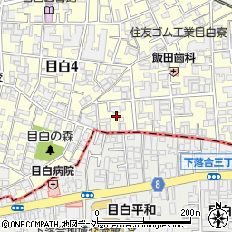 東京都豊島区目白4丁目3周辺の地図