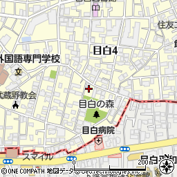 東京都豊島区目白4丁目11-10周辺の地図