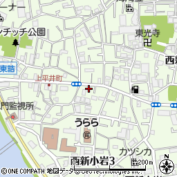 西新小岩斎場周辺の地図
