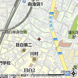 東京都豊島区南池袋1丁目7-8周辺の地図