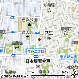 東京都台東区橋場1丁目9-5周辺の地図