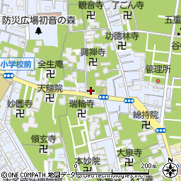 荻野菓子店周辺の地図