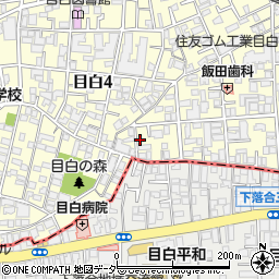 東京都豊島区目白4丁目3-8周辺の地図
