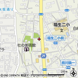 東京都福生市熊川648周辺の地図