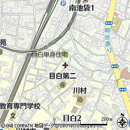 東京都豊島区目白2丁目26-9周辺の地図