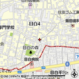 東京都豊島区目白4丁目15-23周辺の地図