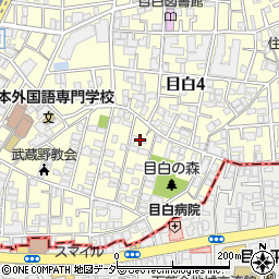 東京都豊島区目白4丁目10-16周辺の地図