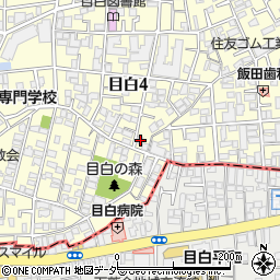 東京都豊島区目白4丁目15-2周辺の地図