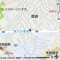 日本亭八千代中央店周辺の地図