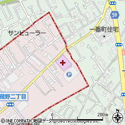 マルハン　昭島店周辺の地図