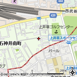 東京都練馬区上石神井南町5-13周辺の地図