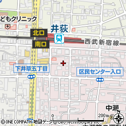 リビエラハイツ周辺の地図