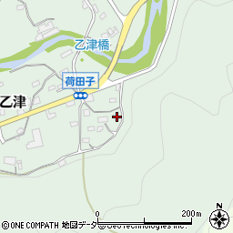 東京都あきる野市乙津717周辺の地図