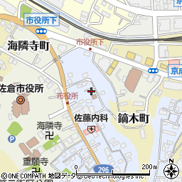 千葉県佐倉市並木町73周辺の地図