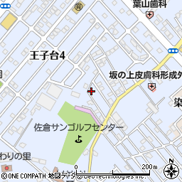 千葉県佐倉市生谷1532周辺の地図