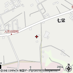 千葉県富里市七栄243-5周辺の地図