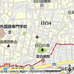 東京都豊島区目白4丁目10-17周辺の地図