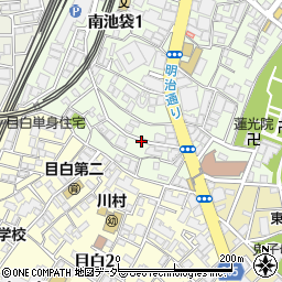 東京都豊島区南池袋1丁目7周辺の地図