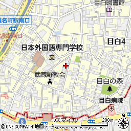 東京都豊島区目白5丁目16-21周辺の地図